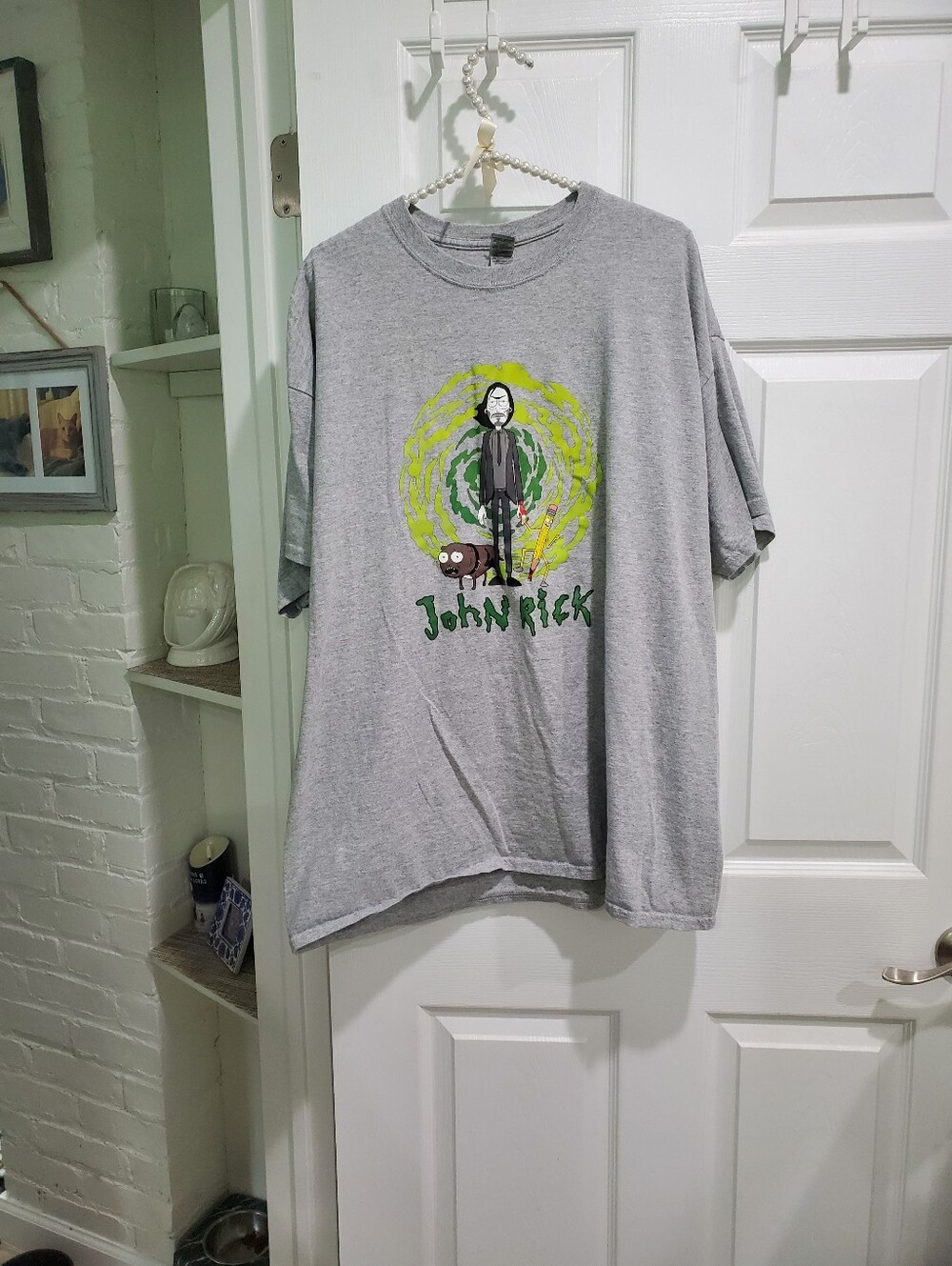 Gray Graphic John Rick Tee